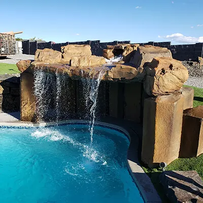 Pool Rock Sculptures